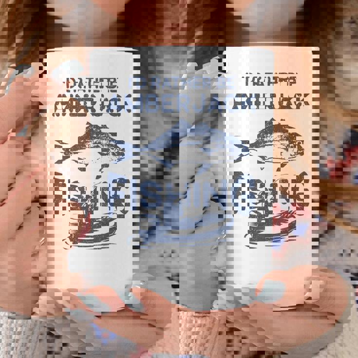 私はむしろなりたい-フィッシャーフィッシャーマンカンパチ釣り コーヒーマグ 面白い贈り物