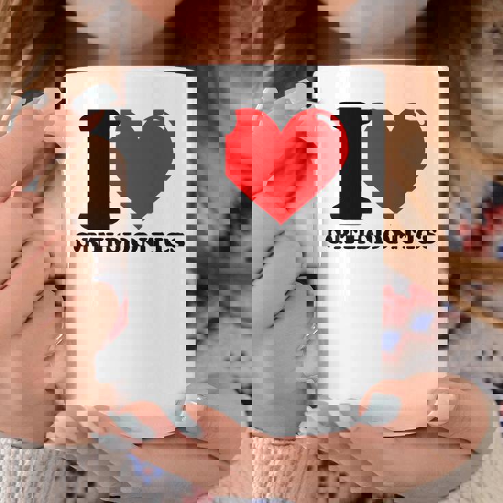 私は歯科矯正が大好きです コーヒーマグ 面白い贈り物