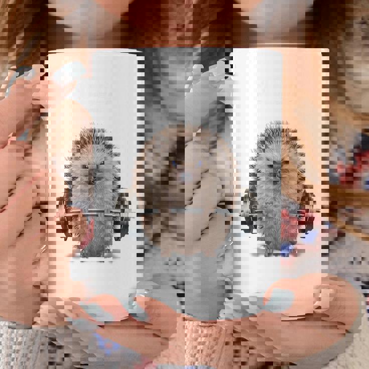 筋トレ ジム やる気がないなら家に帰れ ハリネズミ コーヒーマグ 面白い贈り物