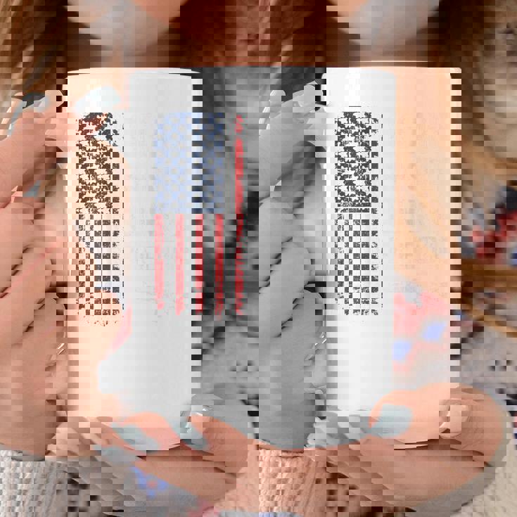 葉巻ウィスキーガン&フリーダム アメリカ国旗 7月4日 バック コーヒーマグ 面白い贈り物