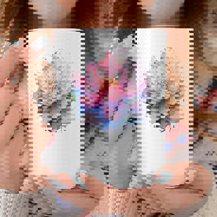 蓮の花 ユリパッド、自然、花、ビューティーアート コーヒーマグ 面白い贈り物