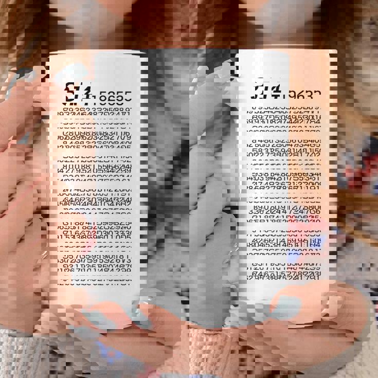 （背中側 バックプリント）314 円周率 パイ《数学》【変なデザイン屋さん】理数系 数字 面白い 長袖tシャツ コーヒーマグ 面白い贈り物