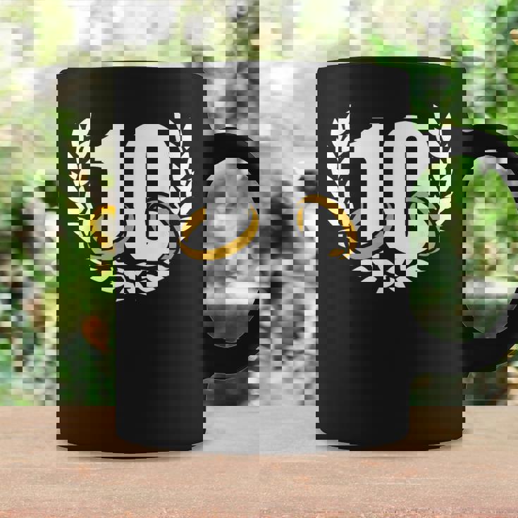 10年目10年目の結婚記念日リース コーヒーマグ ギフトのアイデア