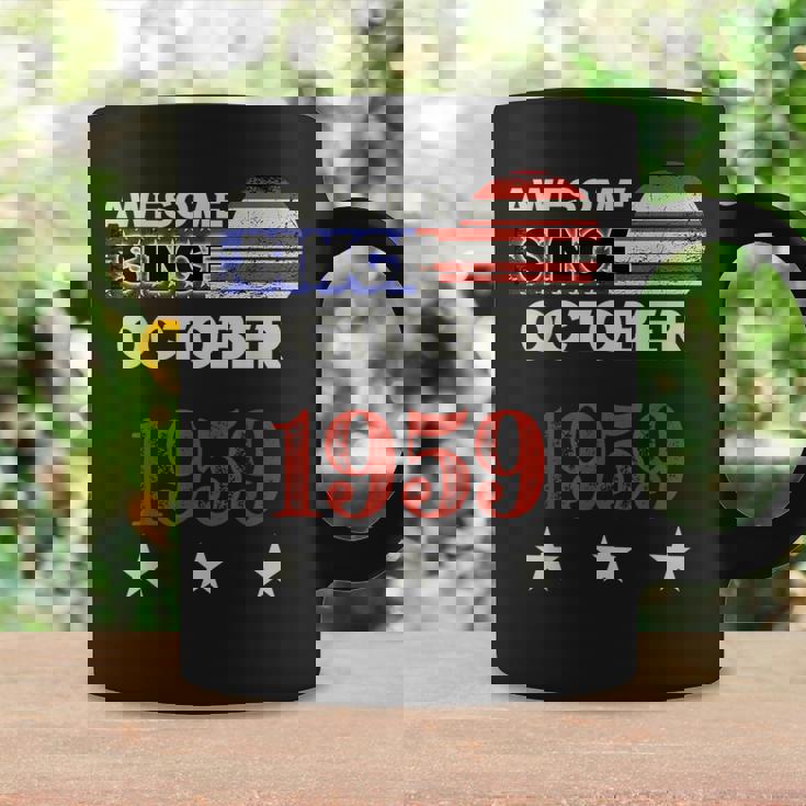 1959年以来素晴らしいヴィンテージアメリカ国旗クラシック1959年10月。 コーヒーマグ ギフトのアイデア