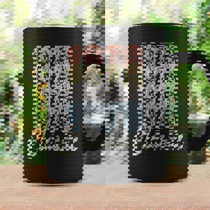 1978年 クラシック ヴィンテージ レトロ スタイル Born In 1978 コーヒーマグ ギフトのアイデア