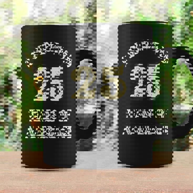 25 Years Of Marriage For ギフト 結婚25周年記念 コーヒーマグ ギフトのアイデア