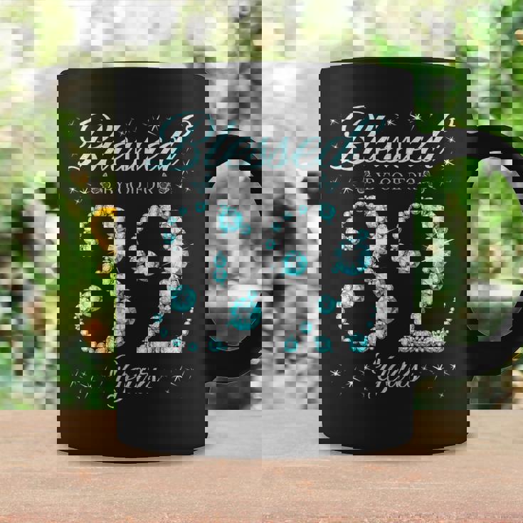 32歳の32歳の誕生日bデーパーティーに神に祝福されて コーヒーマグ ギフトのアイデア