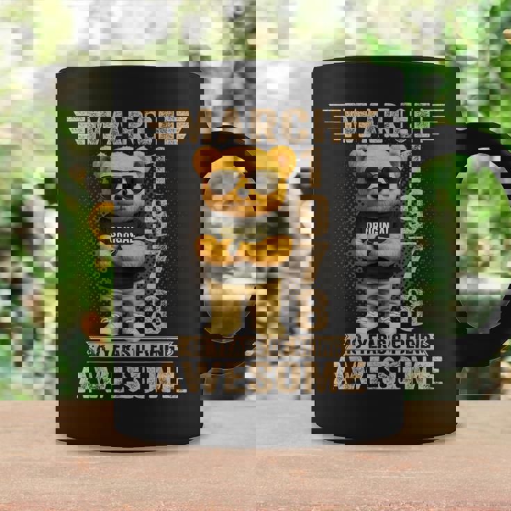 48歳 1978年3月 テディベア 48歳 誕生日 男性 女性 コーヒーマグ ギフトのアイデア