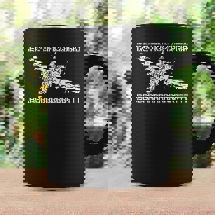 A-10イボイノシシサンダーボルトプレーンミームbbbrrrtttおかしいジョーク 長袖tシャツ コーヒーマグ ギフトのアイデア