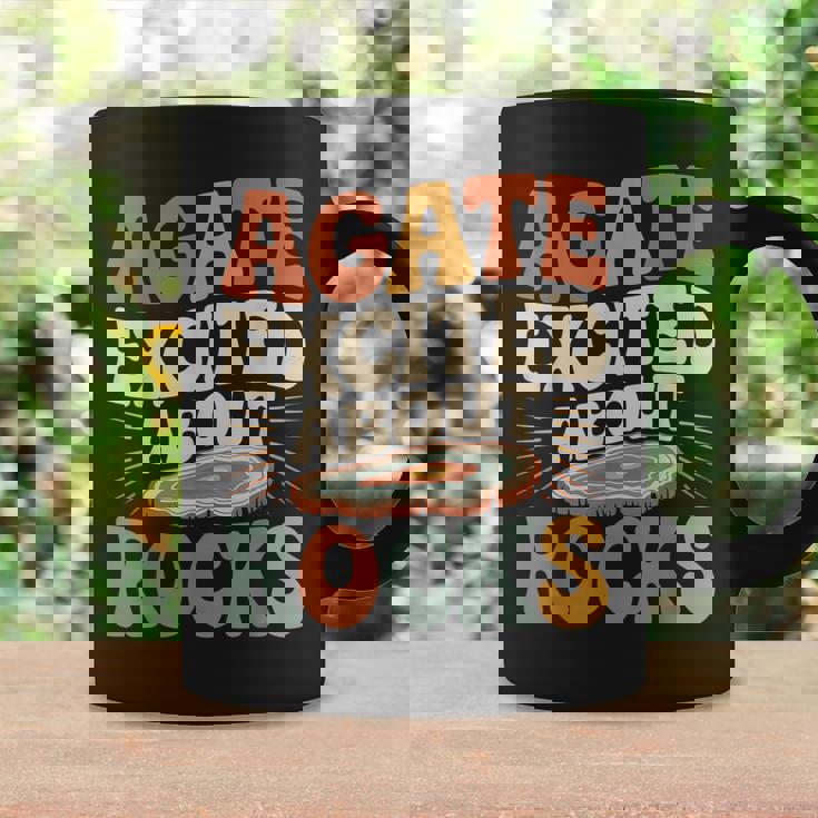 Agate Excited About Rocks ロック地質学オタク コーヒーマグ ギフトのアイデア