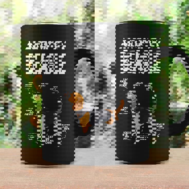 Anatomy Of A Beagle ファニービーグル コーヒーマグ ギフトのアイデア