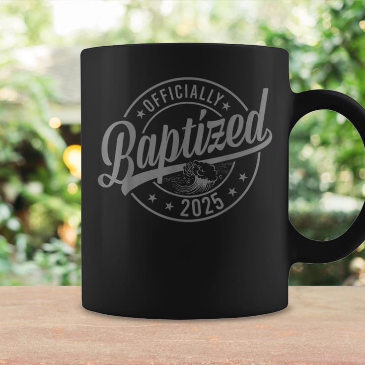 Baptized 2025 Baptism Christian Jesus Christ God Church Coffee Mug Gifts ideas