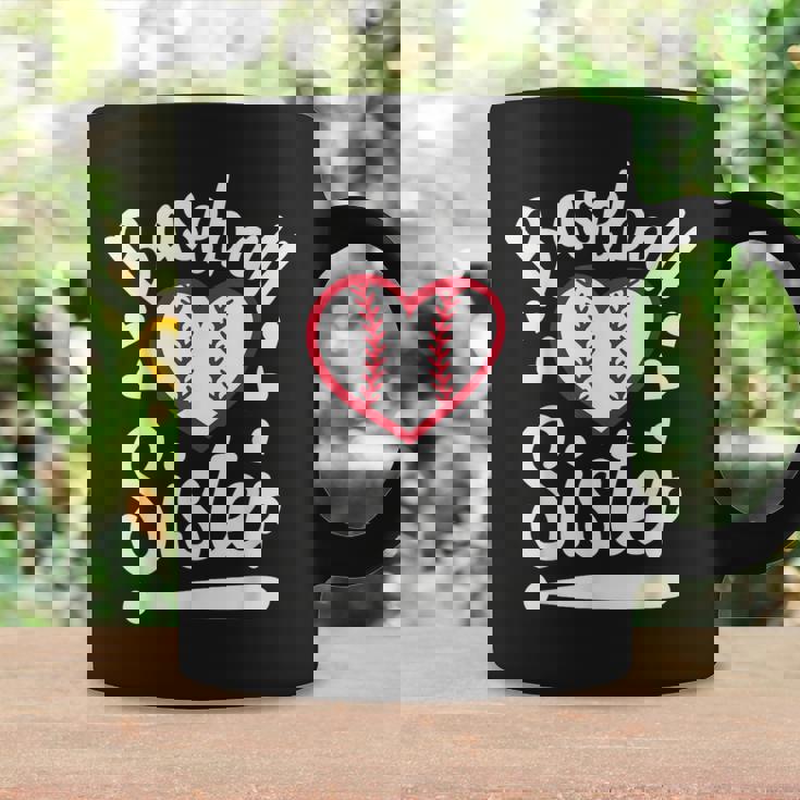 Baseballister At Heart プレイヤーズシスター、ベースボールシス コーヒーマグ ギフトのアイデア