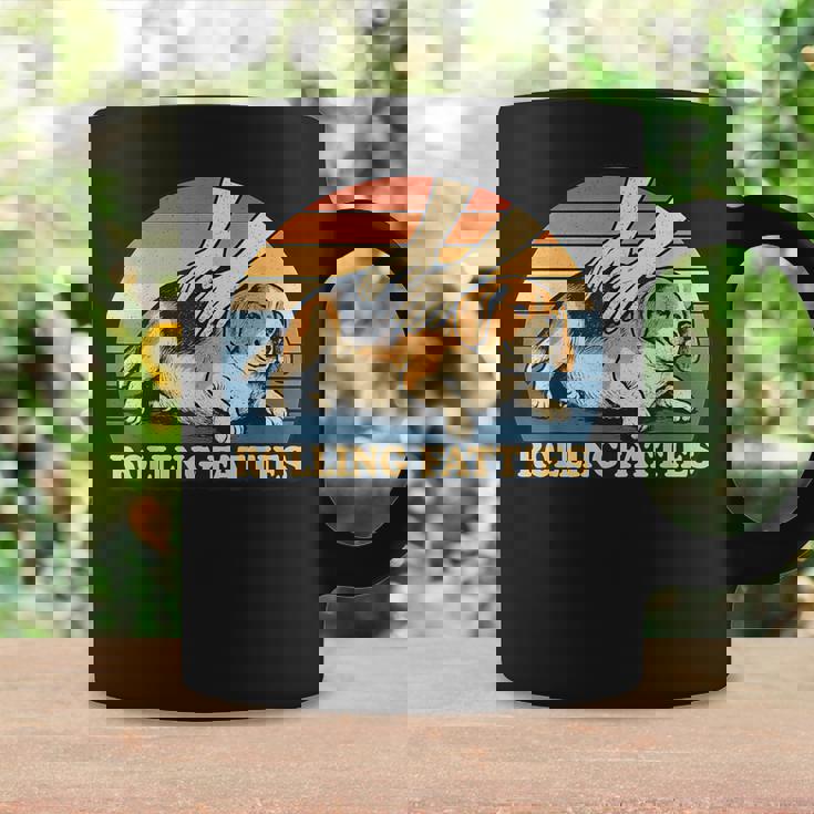 Beagle Rolling Fatties 駄洒落ジョーク 犬好き コーヒーマグ ギフトのアイデア