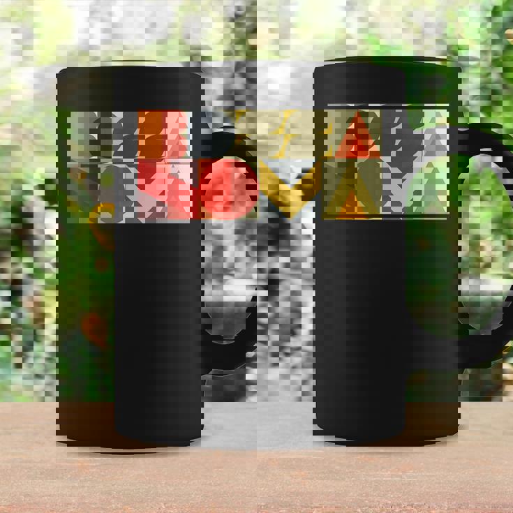 Bossa Nova ブラジル ジャズ ミュージック ヴィンテージ タイポグラフィ コーヒーマグ ギフトのアイデア