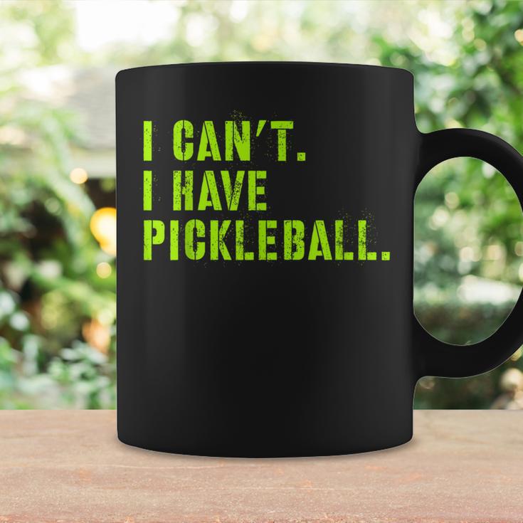 I Can't I Have Pickleball、皮肉、面白いピックルボール コーヒーマグ ギフトのアイデア