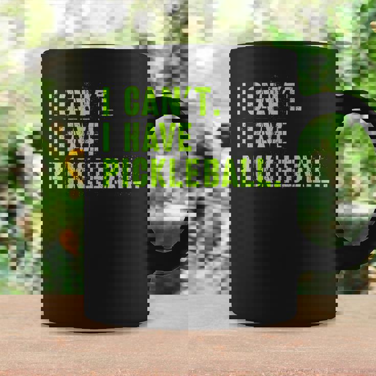 I Can't I Have Pickleball、皮肉、面白いピックルボール コーヒーマグ ギフトのアイデア