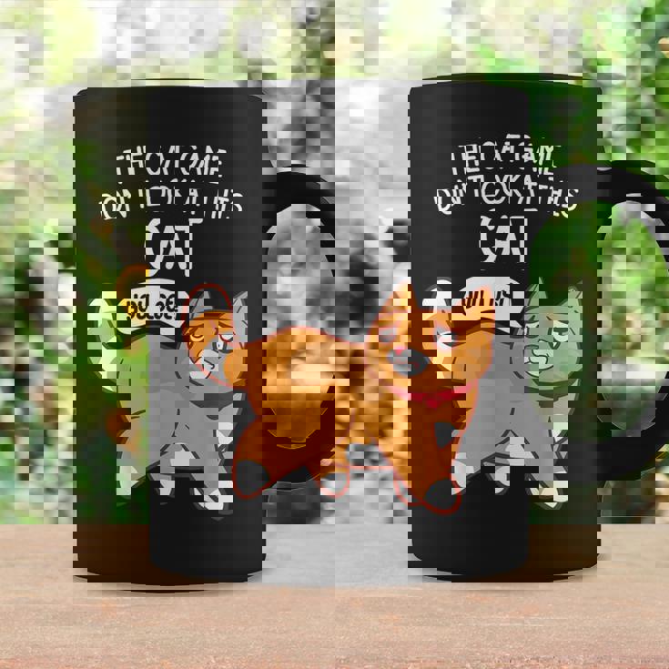 The Cat Game Don't Look At This Cat You Lost Kitten コーヒーマグ ギフトのアイデア