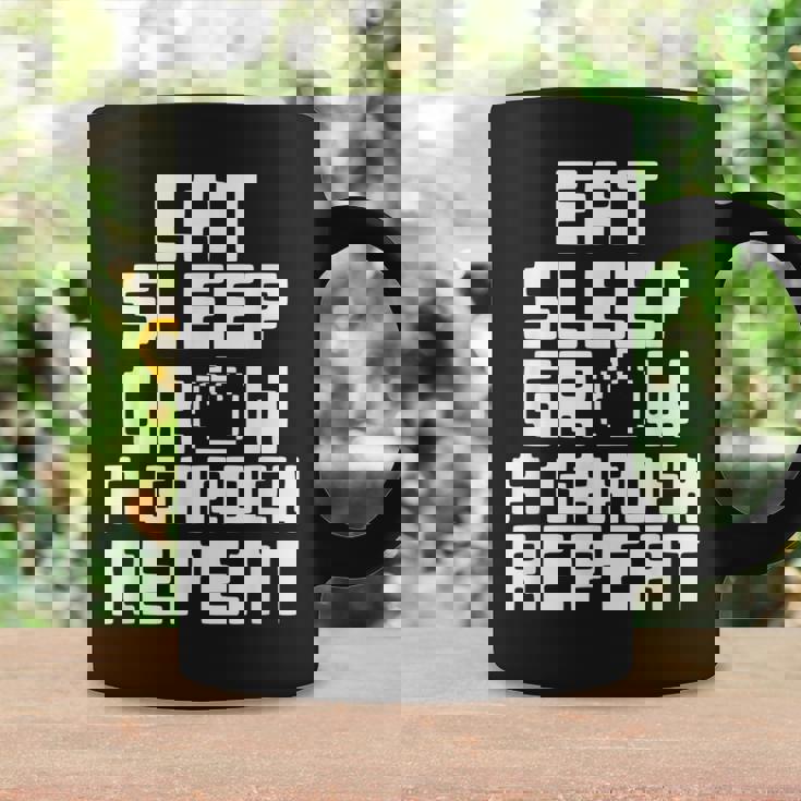 Eatleep Grow A Garden Repeat 面白い ガーデニング ゲーム コーヒーマグ ギフトのアイデア