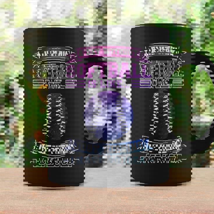 Ein Tag Ohne ソフトボール Ist Wie ソフトボール コーヒーマグ ギフトのアイデア