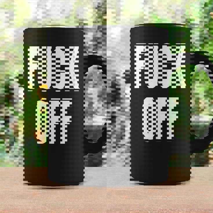 Fack Off – デザイン – Fuck Off コーヒーマグ ギフトのアイデア