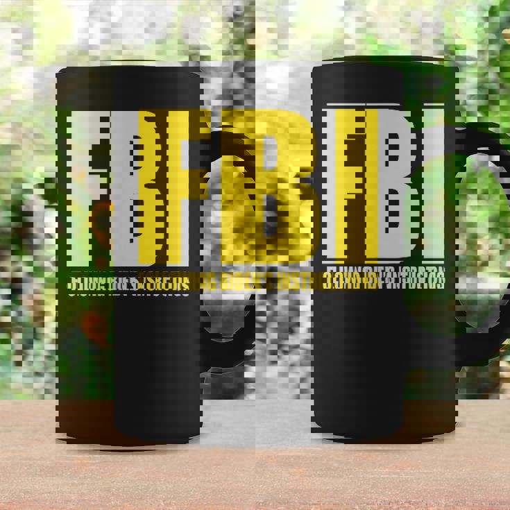 Fbi Bidenの指示に従うアパレル 面白い 男性 女性 コーヒーマグ ギフトのアイデア