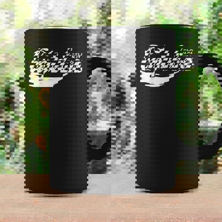 Enjoy Capitalism コーヒーマグ ギフトのアイデア