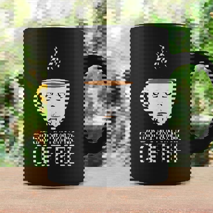 Good Morning Coffee-疲れた人のためのカフェイン コーヒーマグ ギフトのアイデア