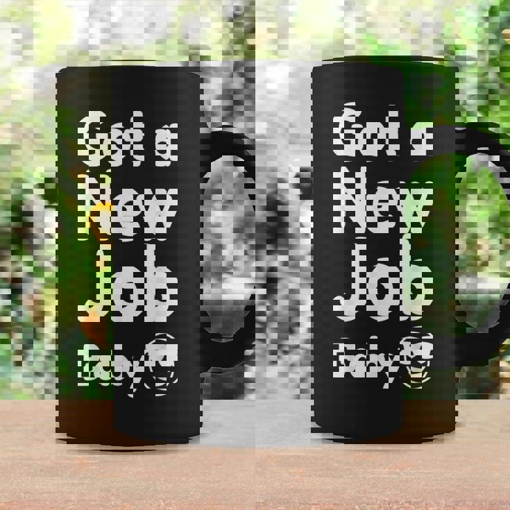 Got A New Job Baby 面白い 就職祝い コーヒーマグ ギフトのアイデア