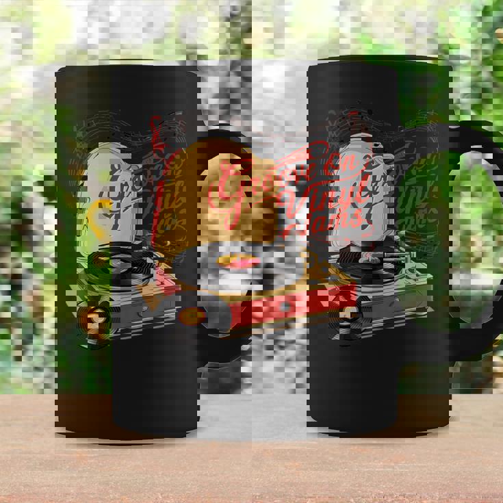 Groove On レトロビニールジャム、レトロビニールレコード コーヒーマグ ギフトのアイデア