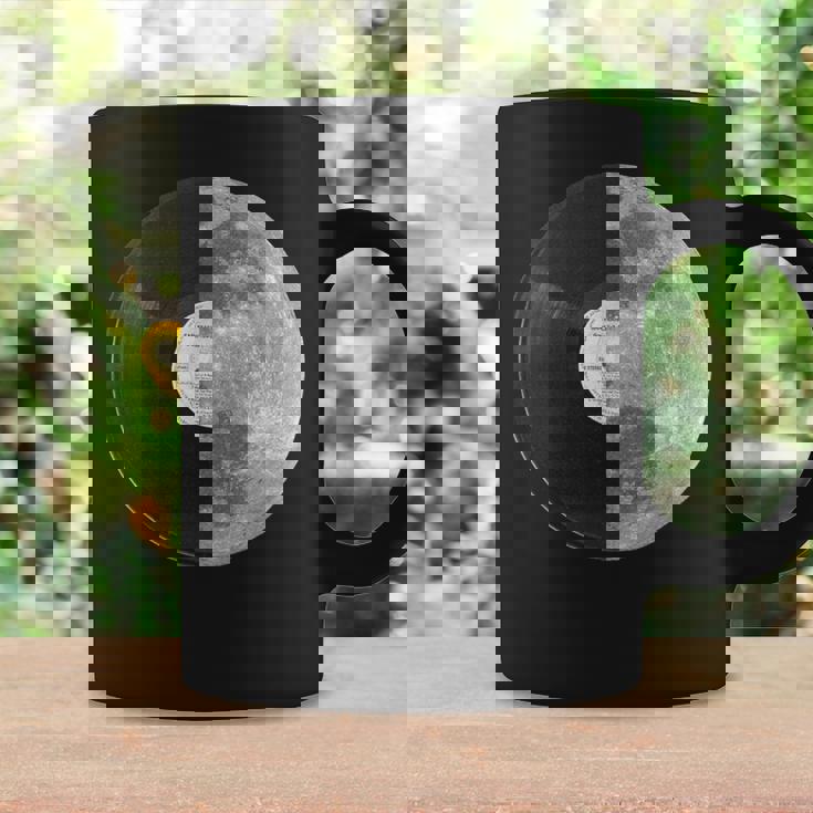 Half Mooninyl Record – Music Lover Lunar Graphic コーヒーマグ ギフトのアイデア