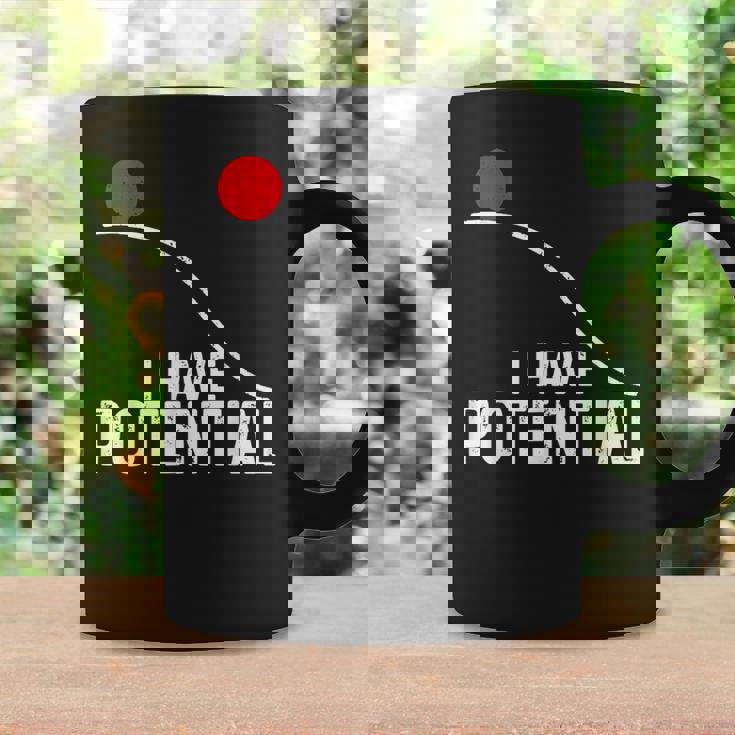 I Have Potential おもしろサイエンス物理ポテンシャルエネルギーギフト コーヒーマグ ギフトのアイデア