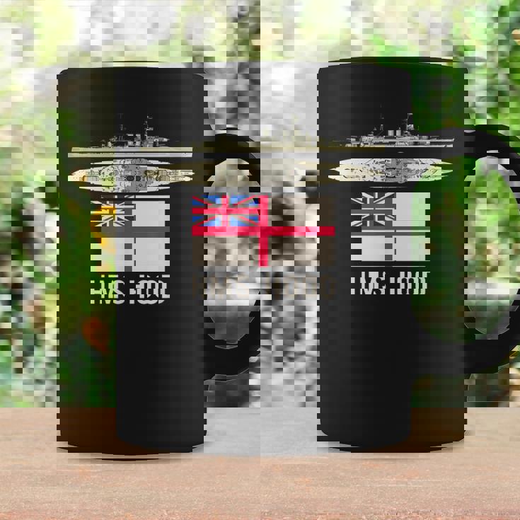 Hms Hood イギリス戦艦図 海軍旗 コーヒーマグ ギフトのアイデア