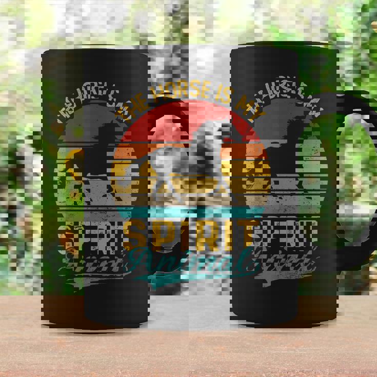 The Horse Is Mypirit アニマルシャツ entage Horse コーヒーマグ ギフトのアイデア