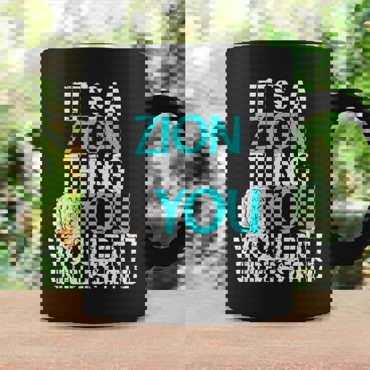 メンズ It's A Zion Thing You Wouldn't Understand コーヒーマグ ギフトのアイデア