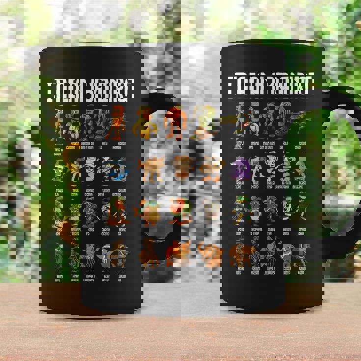 Italian Brainrot 面白いイタリアンブレインロットミームキャラクタ 長袖tシャツ コーヒーマグ ギフトのアイデア