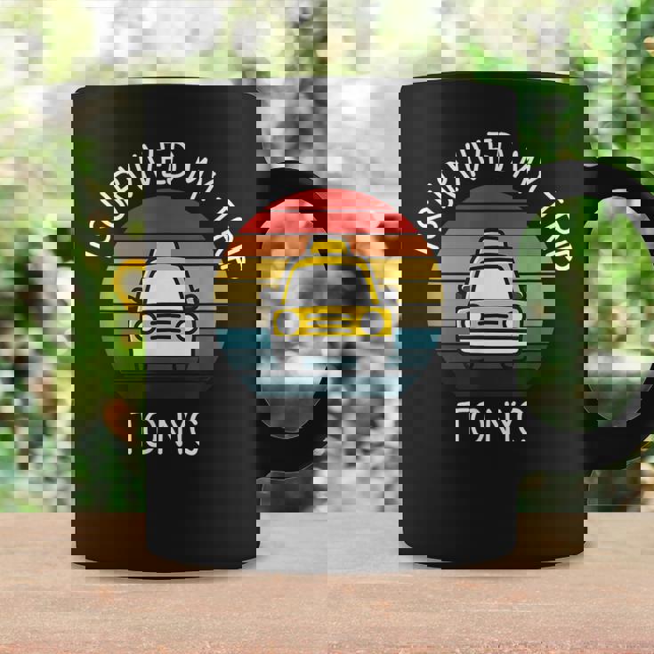 Iurvived My Trip To Nyc ヴィンテージ コーヒーマグ ギフトのアイデア