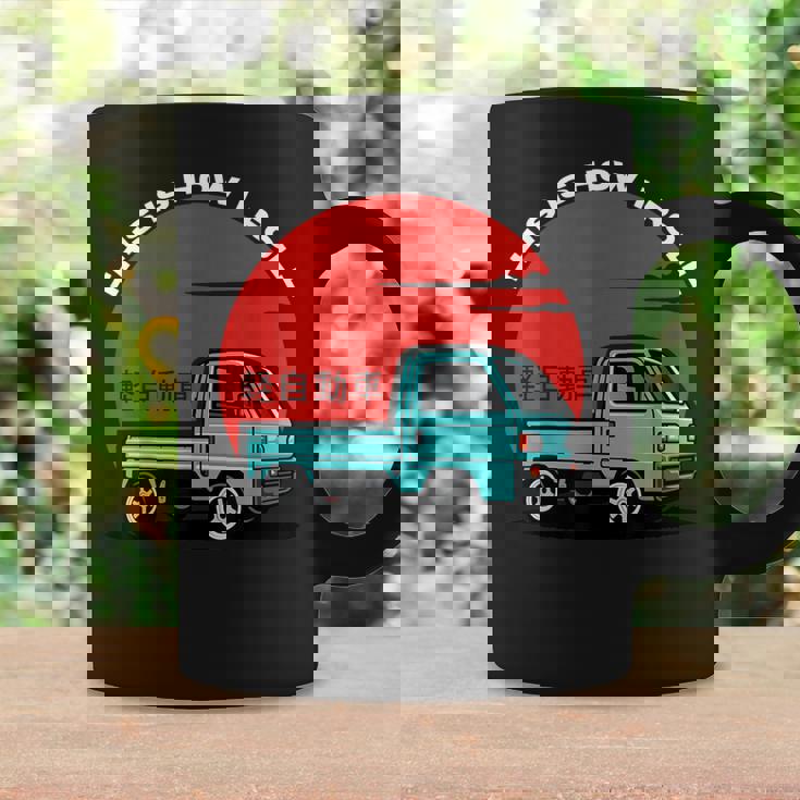 Japan Mini Truck Keiカーキャブオーバーコンパクト4wdオフロードトラック コーヒーマグ ギフトのアイデア