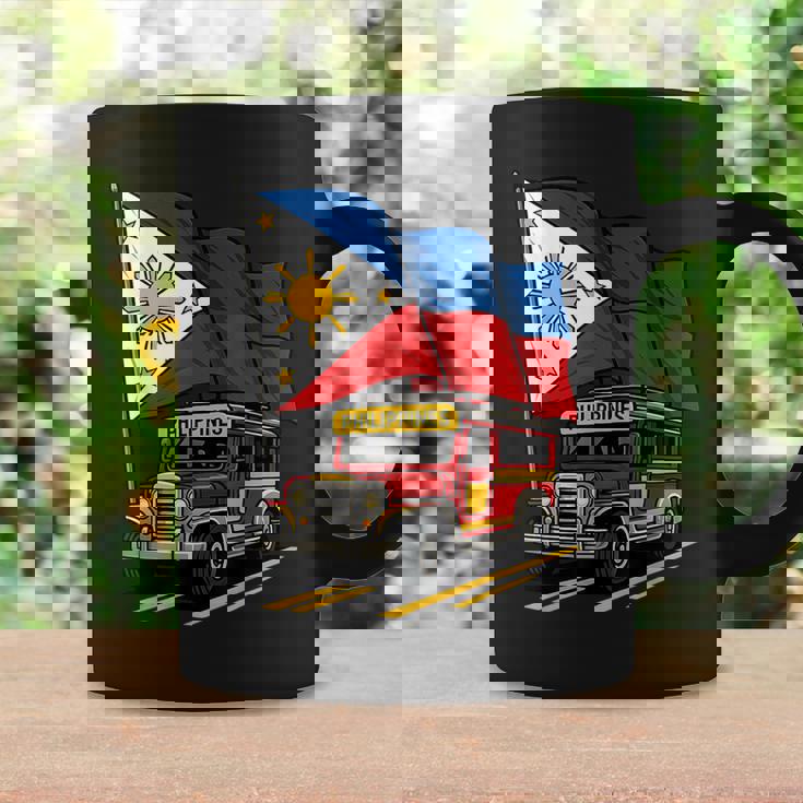 Jeepney フィリピン国旗 誇り高きフィリピンのお土産 コーヒーマグ ギフトのアイデア