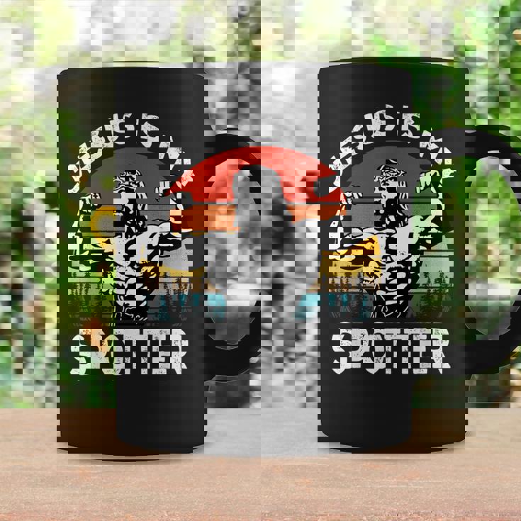 Jesus Is Mypotter ファニー ワークアウト 宗教 クリスチャン ジム コーヒーマグ ギフトのアイデア