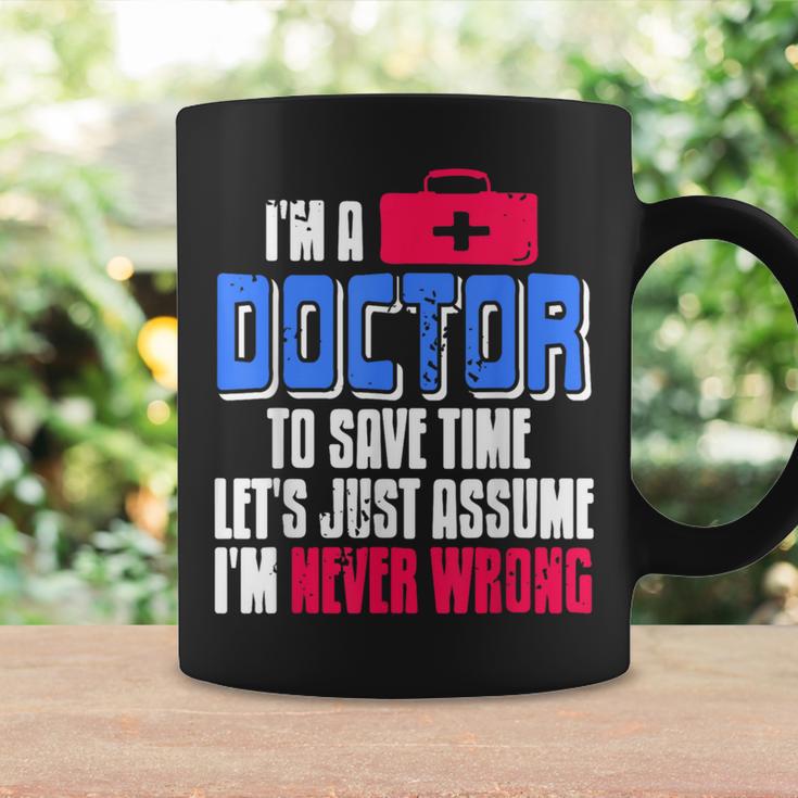 Jeuis Médecin Blague Médicale Drôle Toujours Raison Tasse Idées cadeaux