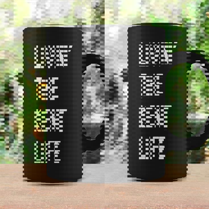 Kent の人生を生きている Kent コーヒーマグ ギフトのアイデア