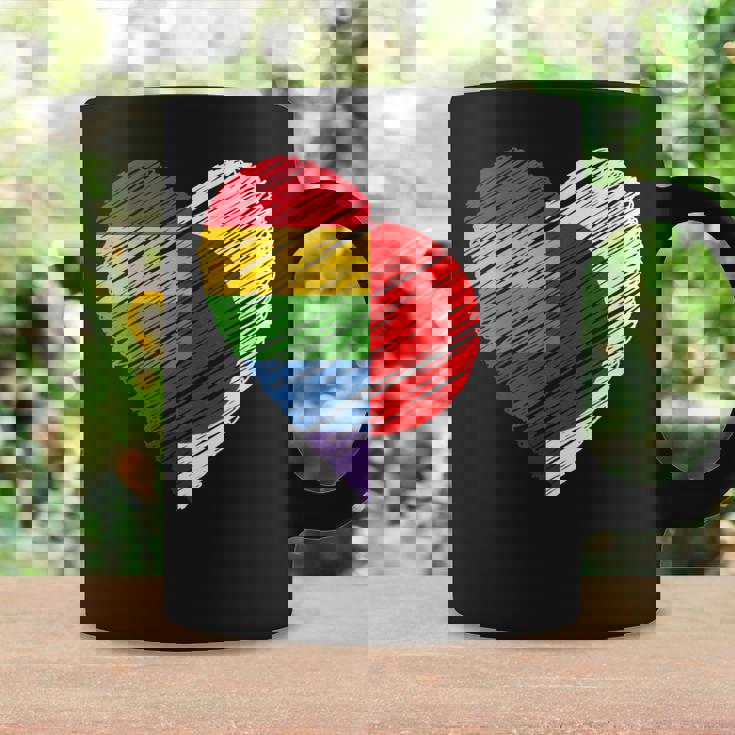 Lgbtq Japan ゲイプライド ハート ゲイとレズビアンの愛 Lgbt コーヒーマグ ギフトのアイデア