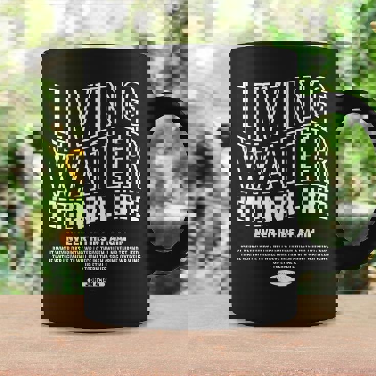 Living Water Eternal Life John 4 コーヒーマグ ギフトのアイデア