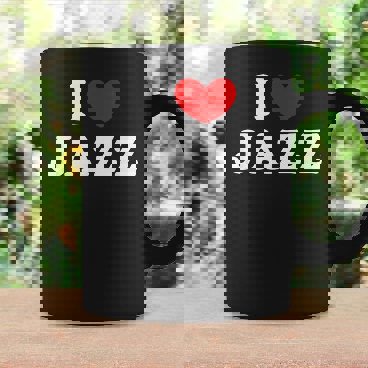 I Love Jazz 私は愛する Jazz コーヒーマグ ギフトのアイデア