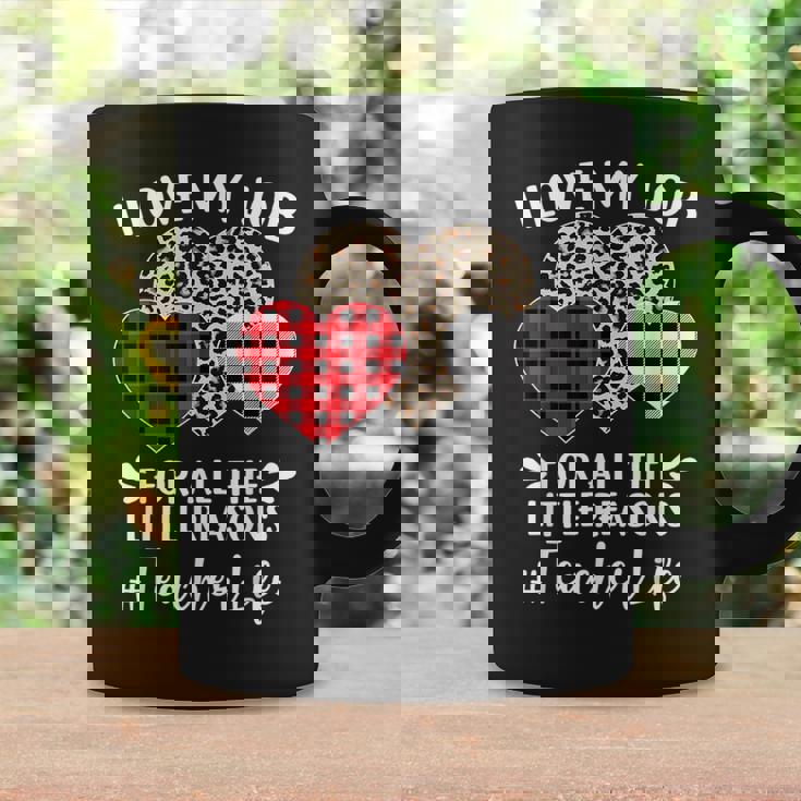 I Love My Job For All The Little Reasons バレンタインハート コーヒーマグ ギフトのアイデア