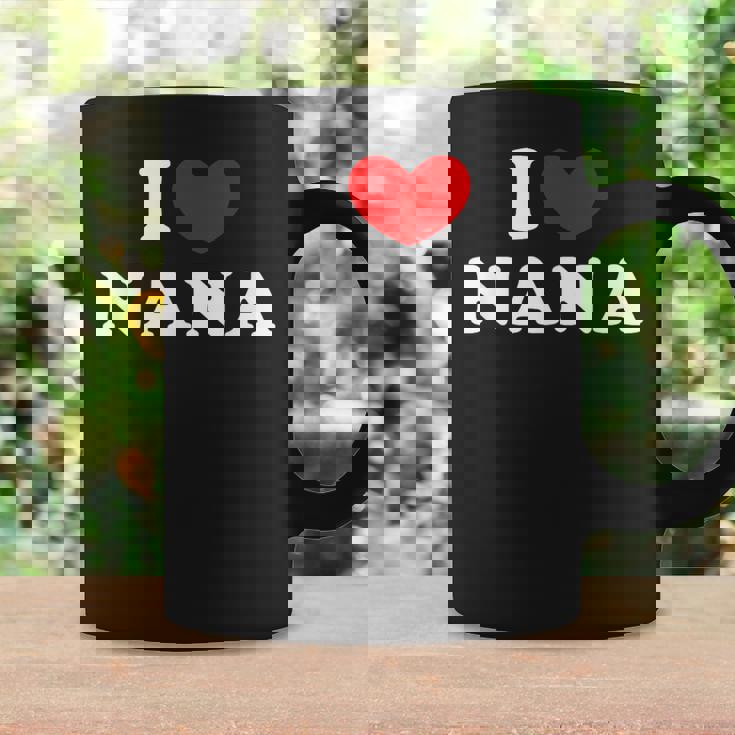 I Love Nana 私は愛する Nana コーヒーマグ ギフトのアイデア