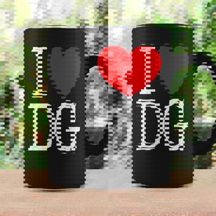 I Love ハート Dg コーヒーマグ ギフトのアイデア