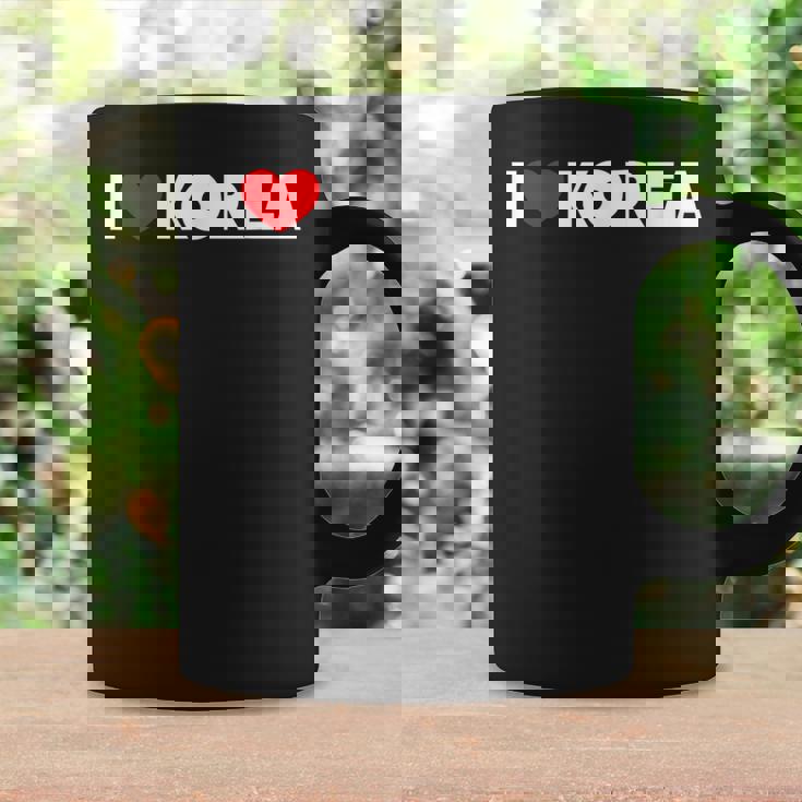 I Love ハート Korea コーヒーマグ ギフトのアイデア
