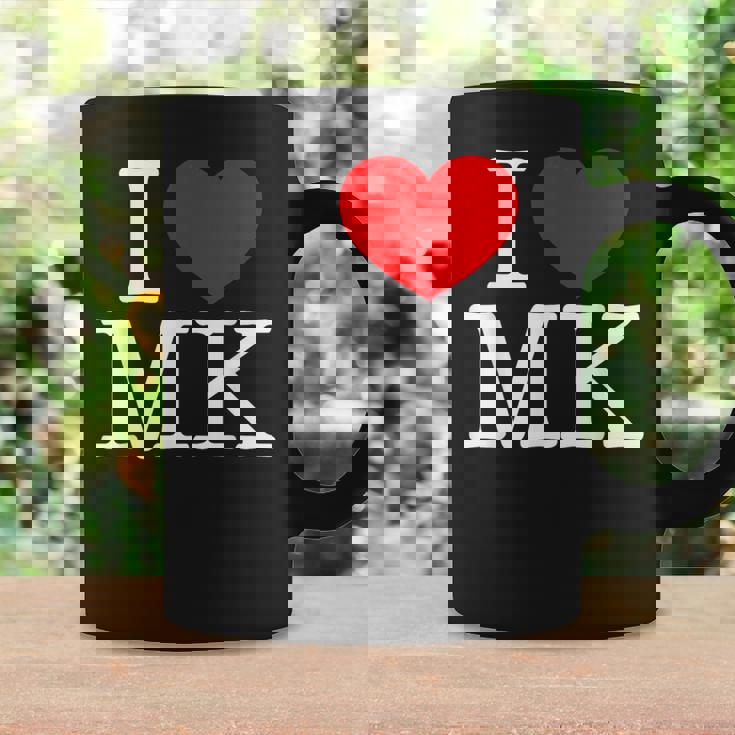 I Love ハート Mk コーヒーマグ ギフトのアイデア